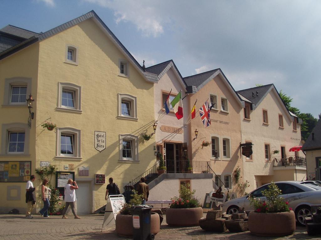 Logis Gourmet & Relax Hotel De La Sure Esch-sur-Sûre Dış mekan fotoğraf